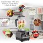 Kitchen Genie Blender, 2 Liter, 2200 Watt, Black - HB2100BL
