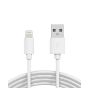 كابل USB 2.0 الى لايتنينج  للشحن ونقل البيانات، 1 متر، ابيض - A1480