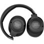 JBL Tune 760 Bluetooth Over Ear Headphones with Microphone, Black - JBLT760NCBLK