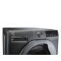 Hoover Washing Machine, 8 Kg, Silver - H3WS383TAC3R-ELA