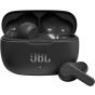JBL Lifestyle Earbuds, Active Noise Cancellation, Black - JBLW200TWSBLK