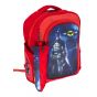 Gharibo Bags School Backpack With Pencil Case For Boys, Batman Pattern - Red
