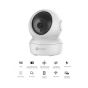 Ezviz 1080P Smart Security Camera, Wi-Fi, Pan and Tilt, White and Black - C6N