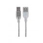 Manhattan USB Extension Cable, 1.8 Meters, Silver - 336314