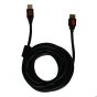 كابل USB توبي ذكر إلى انثى، 5 متر، اسود - DC005