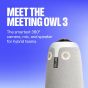 Owl Labs Meeting Owl 3-360 Conference Room Camera, 1080p, White - MTW300-1000