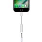 Lightning To 3.5mm Headphone Audio Adapter- White