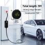 AFYEEV Type 2 Electric Car Charging Cable, 16A, 11KW - Black