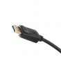كابل توبي Display Port إلى VGA، طول 1.8 متر، اسود - DC605