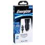 Energizer Ultimate Car Charger With Micro USB Cable, 2 Ports, 3.4A - Black