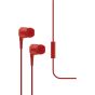 سماعة اذن سلكية تي تي اي سي بميكروفون ، احمر - 2KMM10G