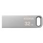 فلاش درايف USB كيوكسيا ترانس ميموري U366، سعة 32 جيجا، فضي - LU366S032GG4