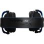 HyperX Cloud - Gaming Headset for PS4 with in-Line Audio Control and Detachable Noise Cancelling Microphone - HX-HSCLS-BL-EM - Black