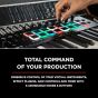 M-Audio Oxygen Pro 25 Keyboard Controller with Beat Pads - Black and White