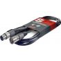 كابل ميكروفون XLR ستاج ستاندرد، 20 قدم، اسود - SMC6