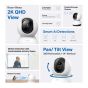 TP-Link Tapo C220 Wireless Indoor Security Camera, 2K 4MP QHD - White