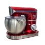 Black and White Stand Mixer with Attachments, 9 Liters, 1800W, Red - SM-918