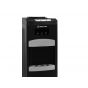 White Point Hot, Cold and Normal Water Dispenser With Refrigerator, 3 Taps, Black - WPWD1316FBL
