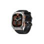 Kospet Tank M3 Ultra Smart Watch, Silver Case and Black Strap