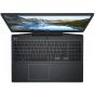 لاب توب ديل G3 3590، انتل كور i7-9750H، شاشة 15.6 بوصة، 1 تيرا + 128 جيجا SSD، رام 8 جيجا، كارت شاشة NVIDIA GeForce GTX1660 بسعة 6 جيجا، اوبنتو - اسود