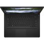 Dell Latitude 5490 Laptop, Intel Core i5-8250U, 14 Inch, 500GB, 4GB RAM, UHD Graphics 620,  Windows 10 Pro - Black