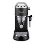 Delonghi Dedica Style Pump Espresso Coffee Machine, 15 Bar, Black - EC 685.BK