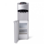 White Point 3 Taps Water Dispenser with Refrigerator, Silver - Wpwd01fs