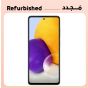 Refurbished Samsung Galaxy A72 Dual Sim, 256GB, 8GB RAM, 4G LTE - Awesome Violet, Platinum Grade, 12 Months Warranty from the Seller