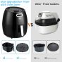 Uten Air Fryer, 6.5 liters, 1800 Watt, Black - HF-1088