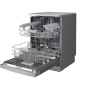 Indesit Freestanding Dishwasher, 14 Persons, Grey - DFO 3C23 AX