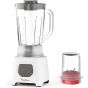 Moulinex Blender with Grinder, 1.5 Liters, 450 Watts, White - LM2B2126 