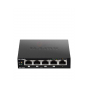 D-Link Gigabit  Desktop Switch, 5 Ports, Black-  DGS-1005P
