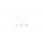 Beko Built-In Gas Hob, 5 Burners, Silver - HIMW 95226 SXEL with Beko Built-in Decorative Hood, 90cm, Black - HCA92640BHE