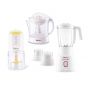 Mienta Bundle of Quick Mix Blender with 2 Mills, 1.75 Liters, 450 Watt and Mini Chopper, 0.5 Liter, 450 Watt and Citrus Juicer, 1 Liter, 40 Watt - BCC4000A