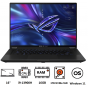 Asus ROG Flow X16 GV601VU-NF060W Laptop, Intel Core i9-13900H, 1TB NVMe SSD, 16GB RAM, 16 Inch, 2K WQXGA 240Hz Display, NVIDIA GeForce RTX 4050 6GB, Windows 11 - Off Black