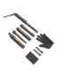 Rush Brush 5 IN 1 Spin Curler Hair Curler, 230 C Degree - Black and Bronze