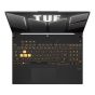 لاب توب جيمنج اسوس تاف F16 2024 FX607VU-RL805W، انتل كور 5 210H، هارد 512 جيجا SSD، رام 8 جيجا، شاشة مقاس 16 بوصة، دقة FHD+، وWUXGA، كارت شاشة انفيديا جي فورس RTX 4050 سعة 6 جيجا GDDR6، ويندوز 11 - رمادي ميتشا