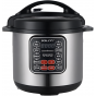 Sokany Pressure Cooker, 9 Liters, 1200 Watt, Black and Silver - SK-2403