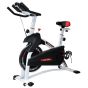 Sprint Sports Spinning Exercise Bike, 120 KG, Black and White - DS-901