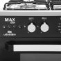 Unionaire Max Elite Gas Cooker, 5 Burners, Black - C69SS-GC-511-DFS-2W-ME-AL