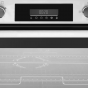 Beko Built-in Gas Oven, with Grill, 90 Cm, 96 Liters, Stainless Steel - BBWHT12300XS