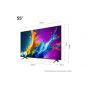 شاشة تلفزيون ال جي 55 بوصة سمارت QNED، بدقة 4K UHD، بريسيفر داخلي - 55QNED80T6B