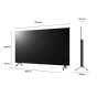 LG 48 Inch 4K UHD Smart OLED TV with Built-in Receiver - OLED48A26LA