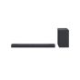 LG Wireless Sound Bar, 2 Pieces, 400 W, Black-  SC9S