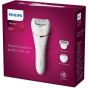 Philips Series 8000 Epilator, Wet and Dry, White - BRE720-01
