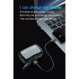 Wireless In Ear Earbuds with Built-in Microphone, Black - M10