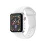 Silicone Smart Watch Strap for Apple Watch, 42-44 mm - White