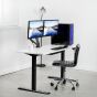 Vivo Dual Arm Holder for 17 to 27 Inch Monitors, Black - V102O