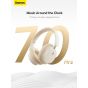 Baseus Bowie D05 Wireless Headphones, Creamy White - NGTD020202