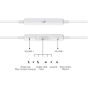 XO S31 Wired Headphones With Microphone - White